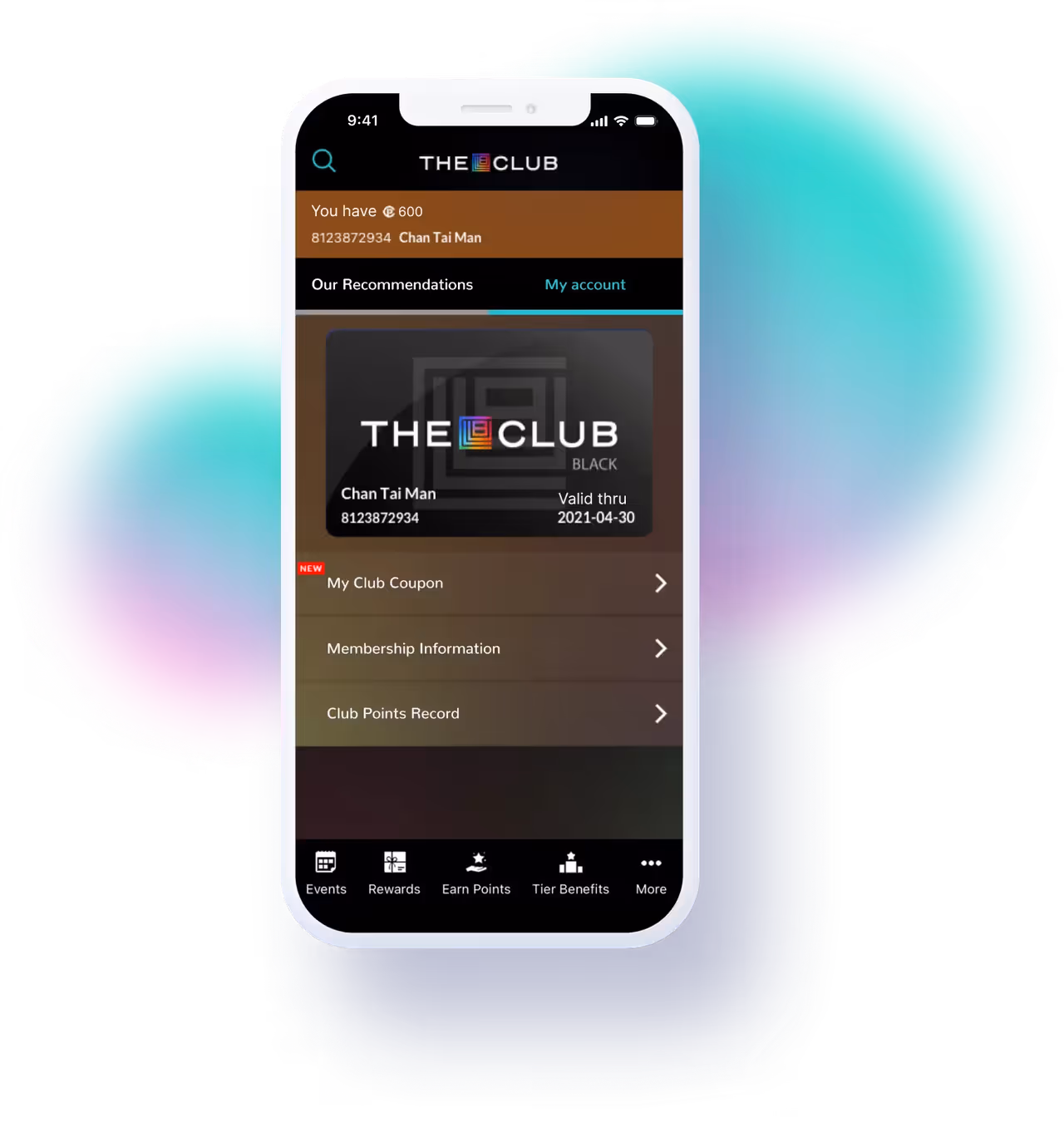 HKT The Club Loyalty App