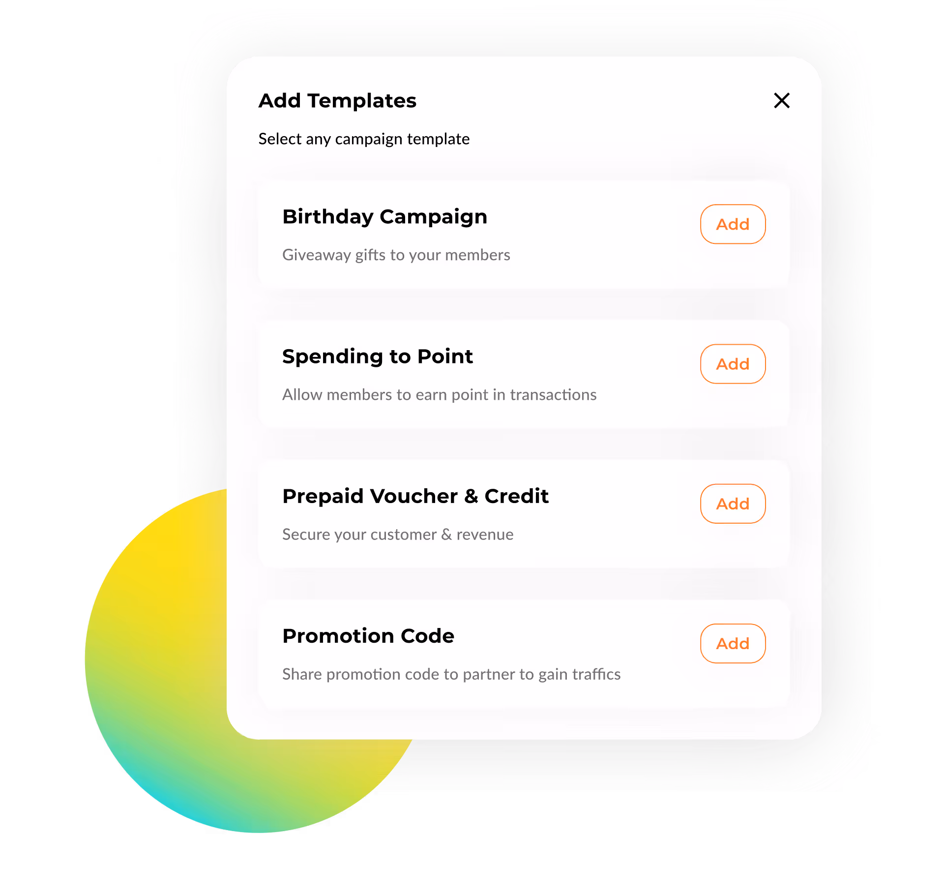 Set your earn rules