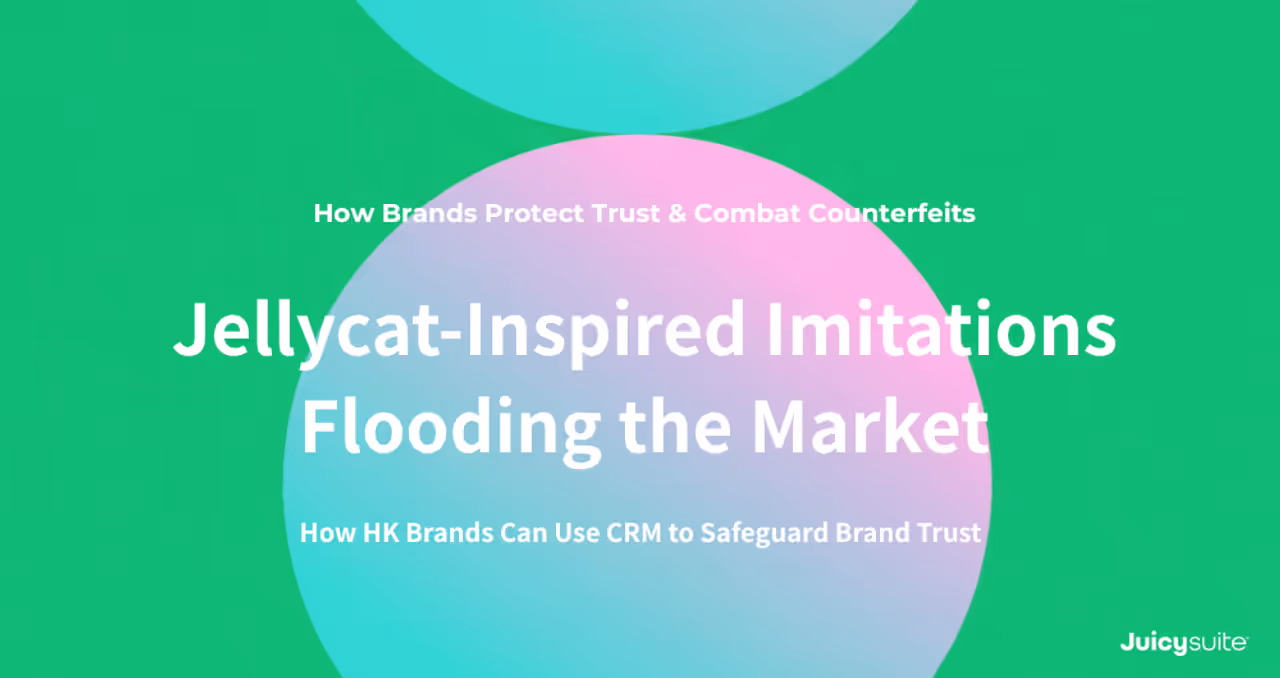 Jellycat-Inspired Imitations Flooding the Market: How Hong Kong Brands Can Use CRM to Safeguard Brand Trust